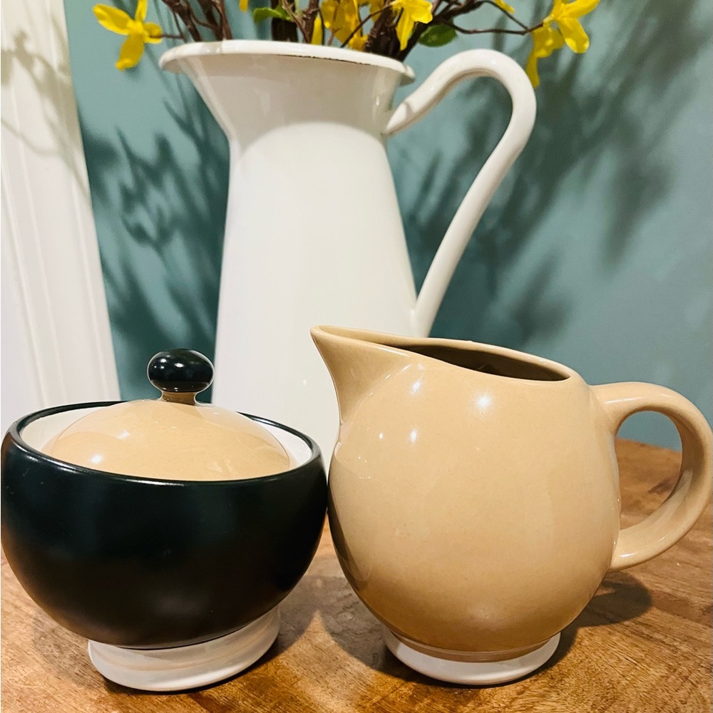PFALTZGRAFF SUGAR BOWL & CREAMER